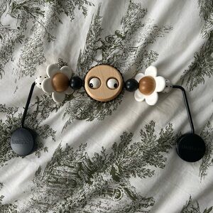 BabyBjorn Toy for Bouncer — Google eyes | Black & White | Baby Registry Newborn